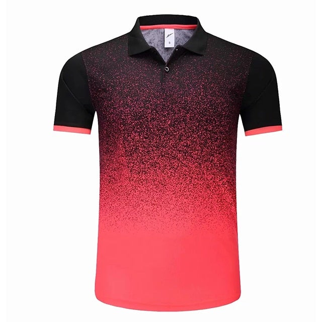 Reginald Golf HighPerformance Speck Shirt (Coral)