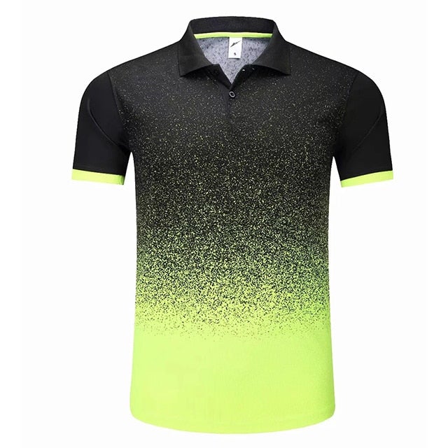 Reginald Golf HighPerformance Speck Shirt (Lime)