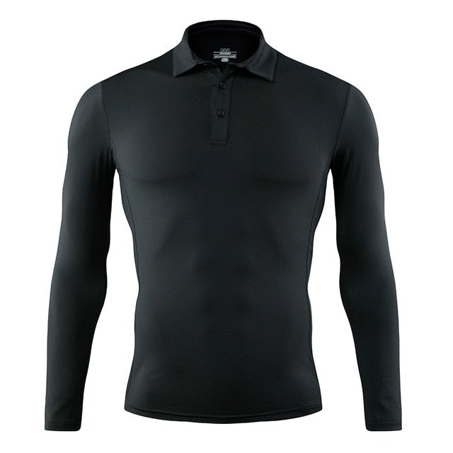 Reginald Golf HighPerformance LS Shirt (Black)
