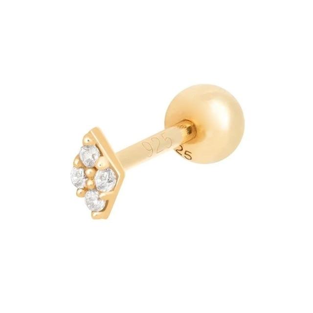 Risette Earrings  Gold