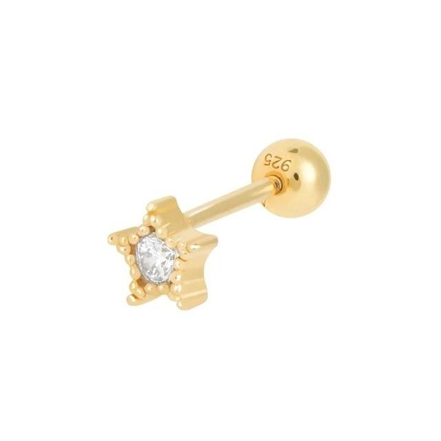 Sylvie Earrings  Gold