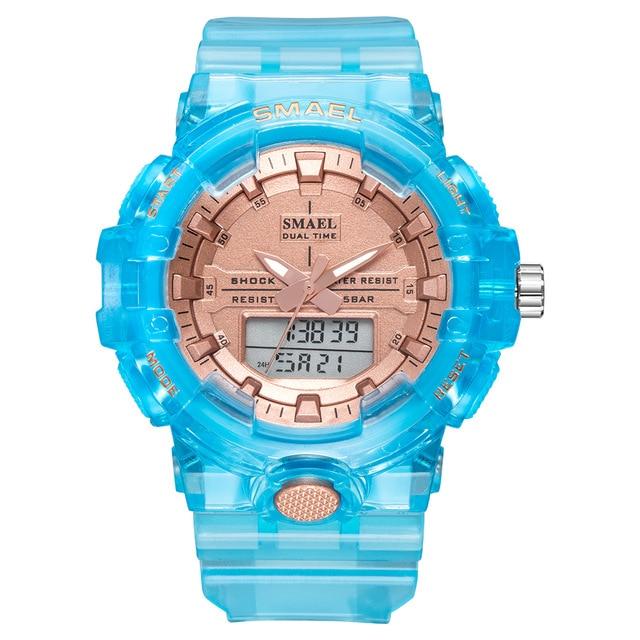 Trax Ops Watch  Turquoise Rose Gold