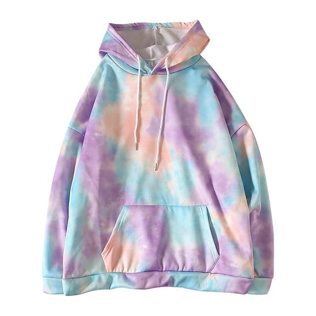 Tie Dye Hoodie  Cotton Candy