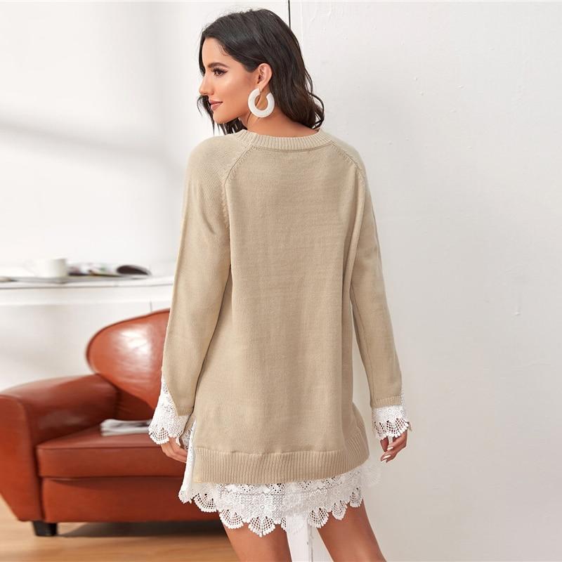 Nova Sweater Dress  Apricot