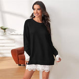 Nova Sweater Dress  Black