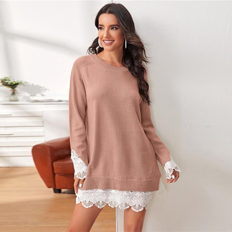 Nova Sweater Dress  Dusty Pink