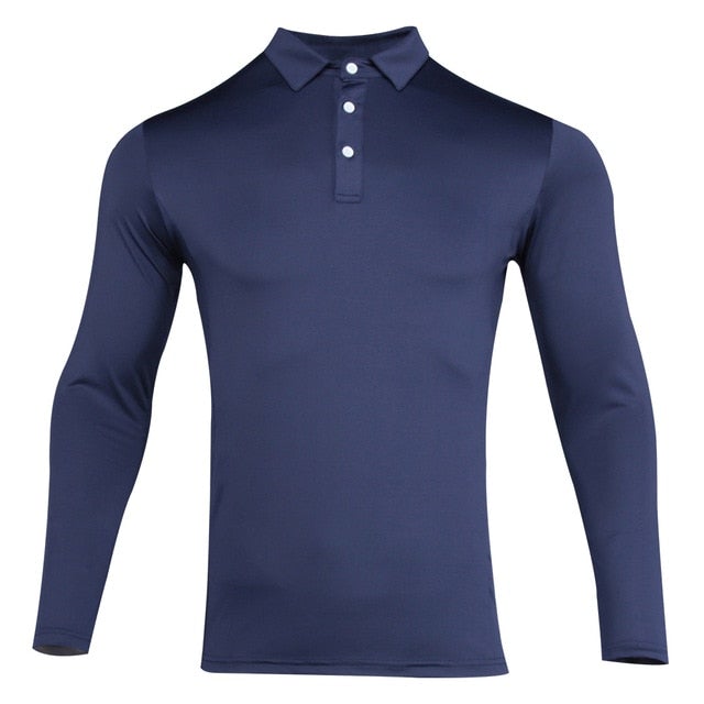 Reginald Golf HighPerformance LS Shirt (Navy)