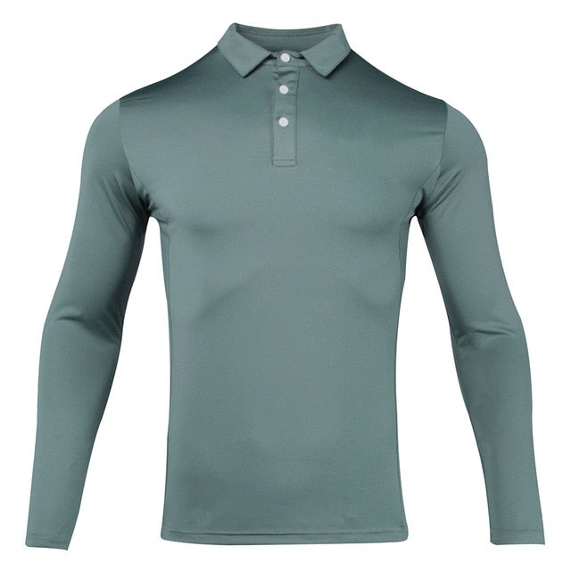 Reginald Golf HighPerformance LS Shirt (Green)
