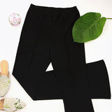 Vintage Flare Leg Pants  Black