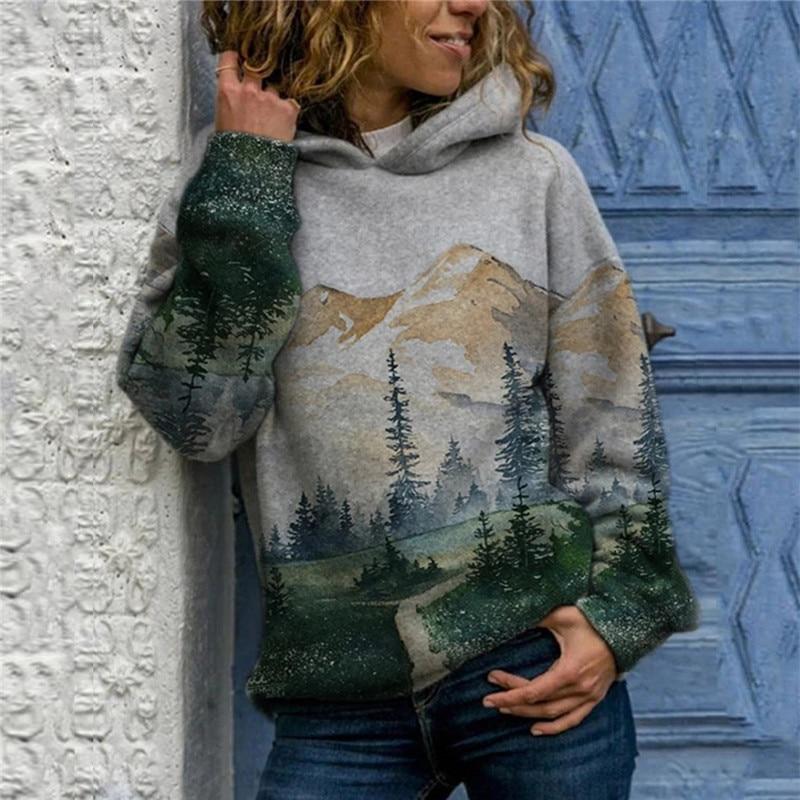 Wilderness Hoodie  Mountain Pines