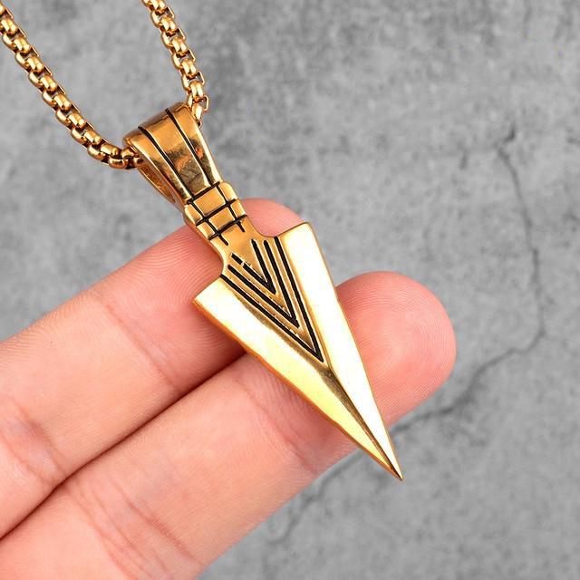 Spartan Necklace  Gold