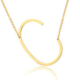 Golden Letter Necklaces