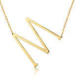 Golden Letter Necklaces