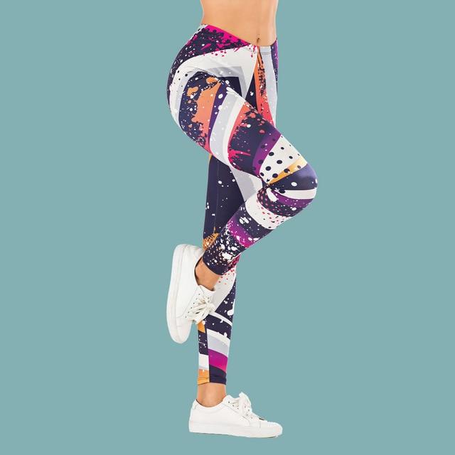 Zora Athletic Leggings  Splatter