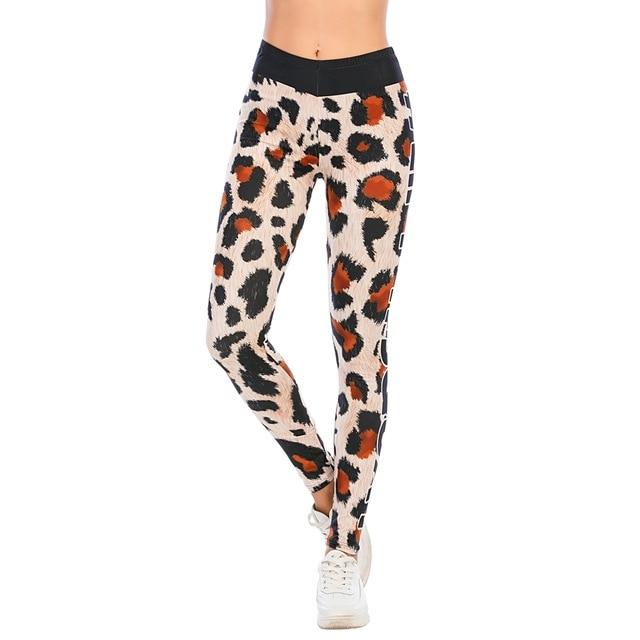 Zora Athletic Leggings  Leopard