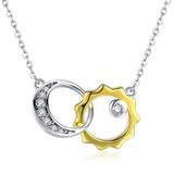 Sun and Moon Necklace