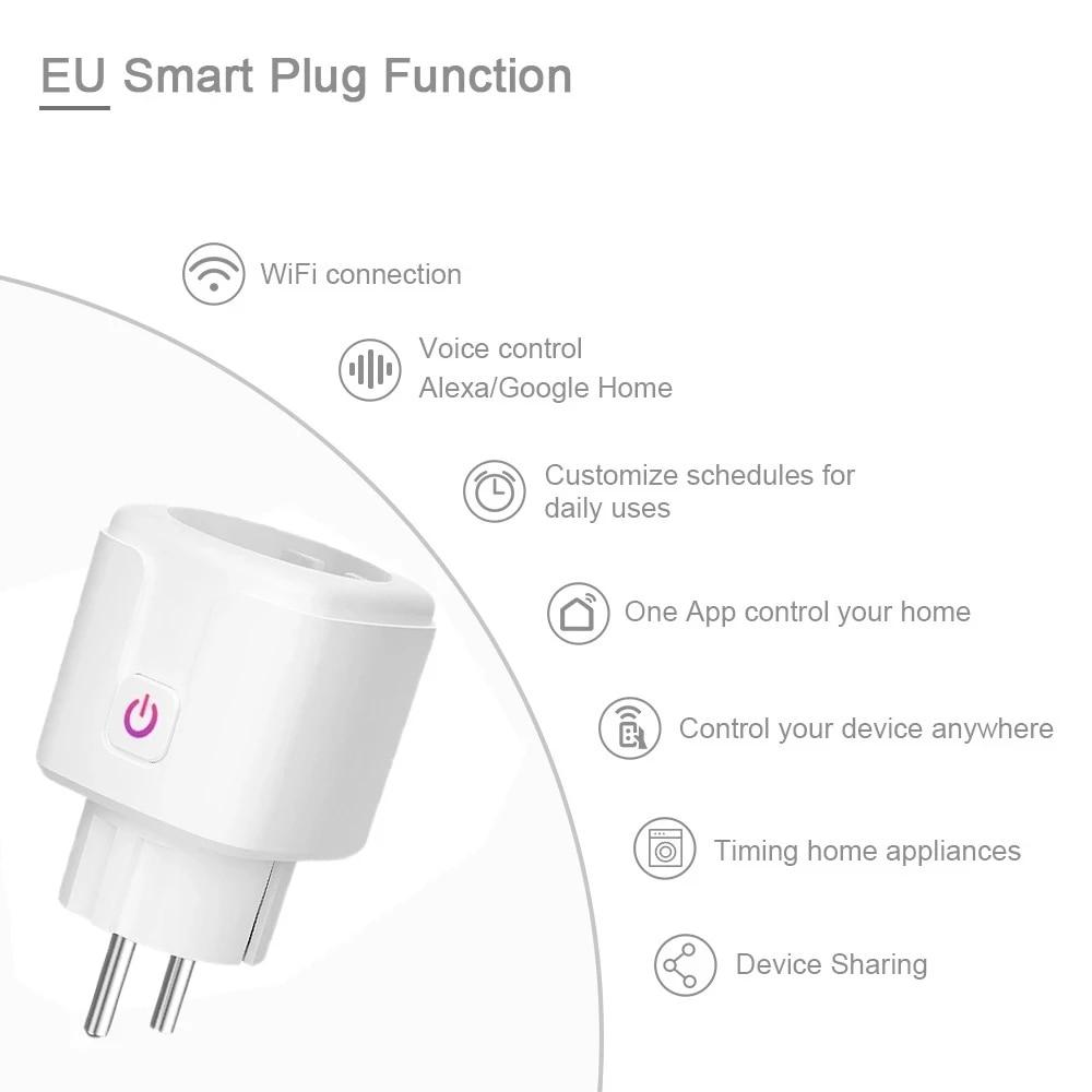 WiFi Enabled Smart Plug (Alexa and Google Voice