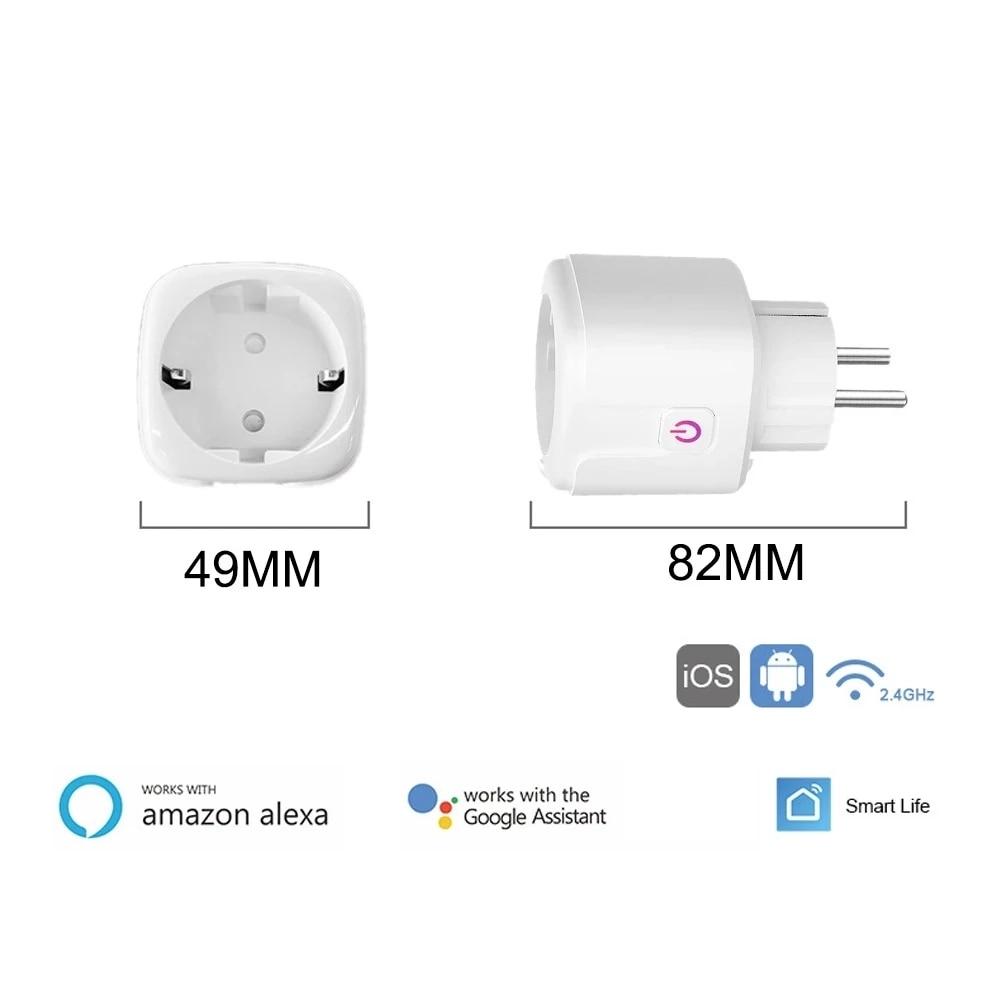 WiFi Enabled Smart Plug (Alexa and Google Voice
