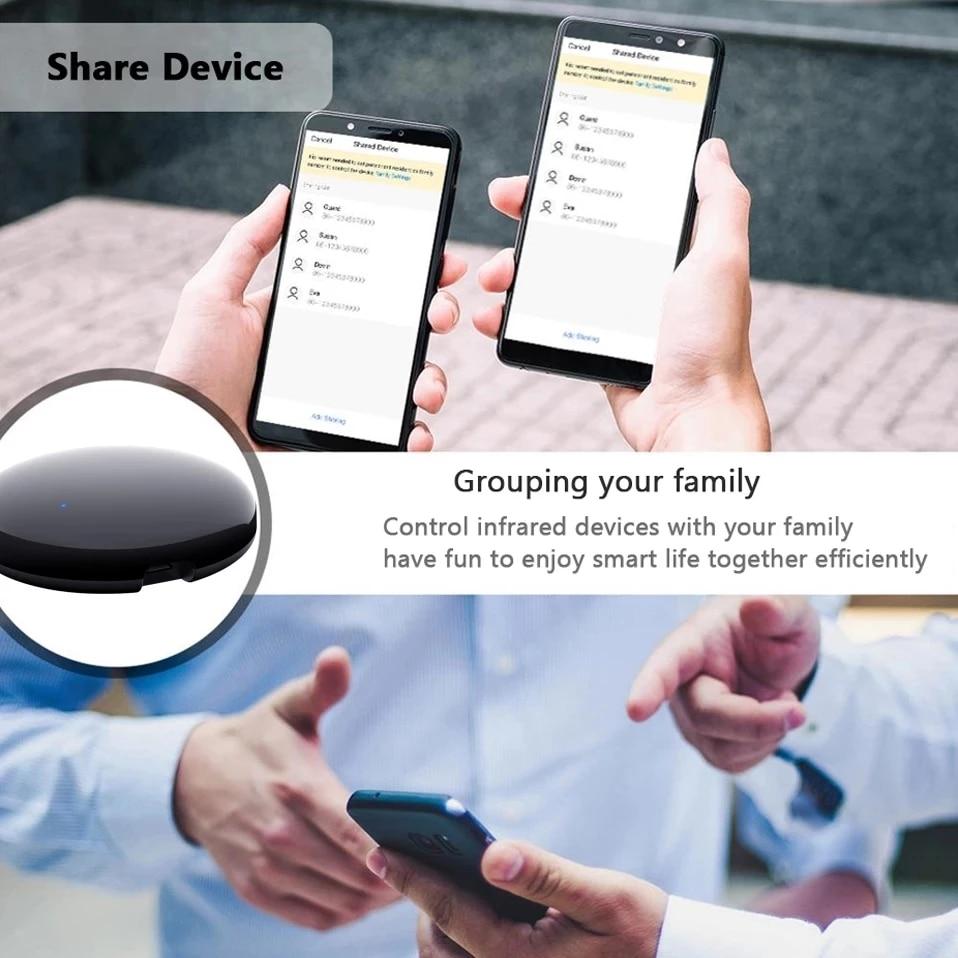 Universal IR Smart Remote Adapter (Compatible with Alexa