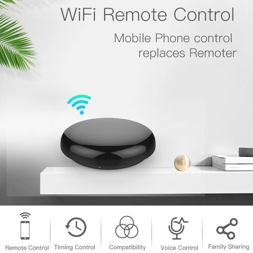 Universal IR Smart Remote Adapter (Compatible with Alexa