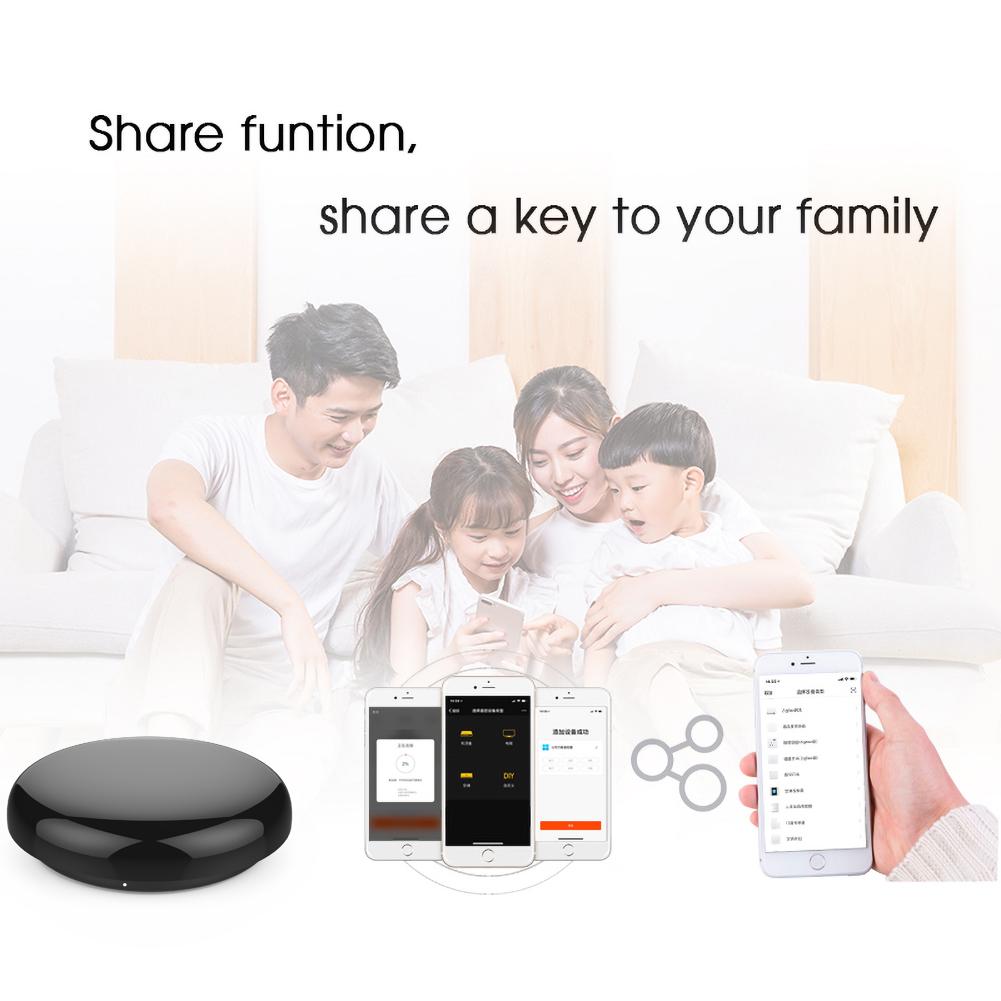 Universal IR Smart Remote Adapter (Compatible with Alexa