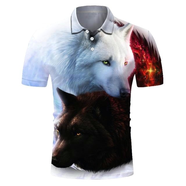 Reginald Golf Cooltech Boldly Loud Shirts (Yin And