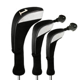 Reginald Golf Classic Wood Clubhead Covers (Black) (One