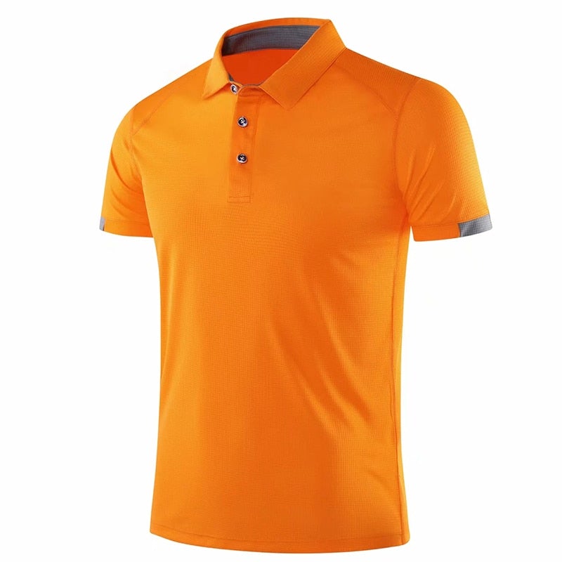 Reginald Golf HighPerformance Shirt (Orange)