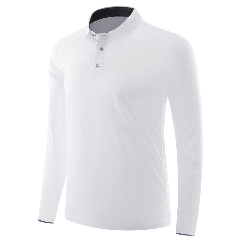 Reginald Golf HighPerformance LS Shirt (White)