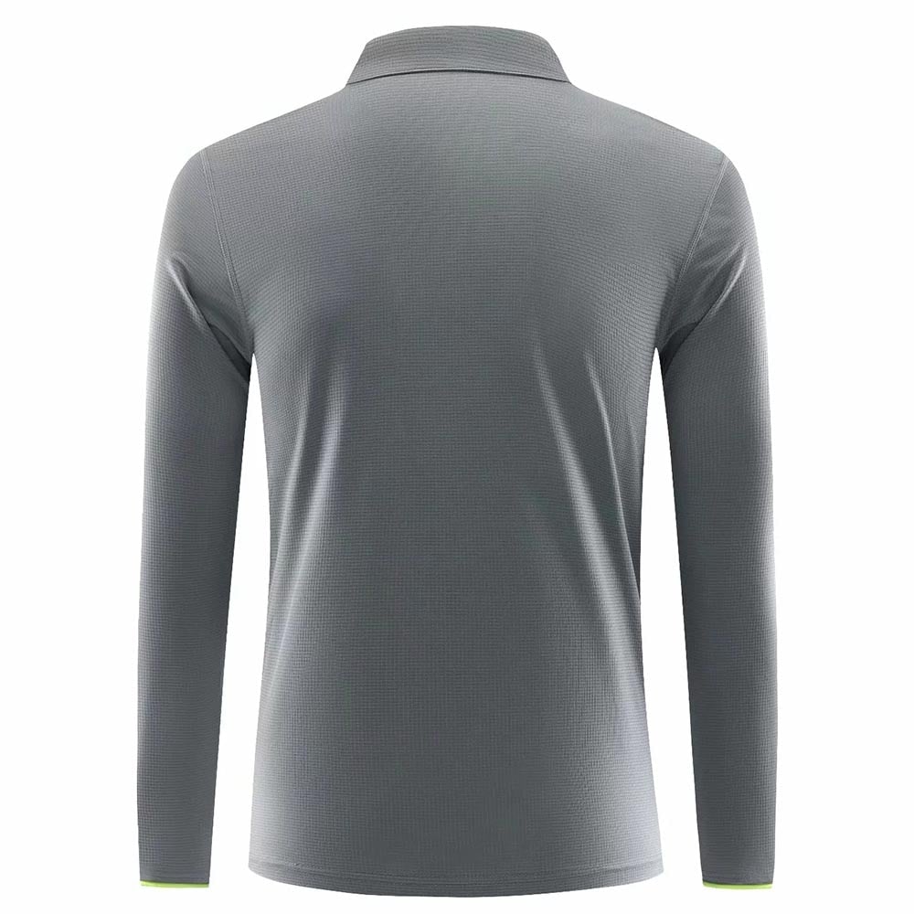 Reginald Golf HighPerformance LS Shirt (Gray)