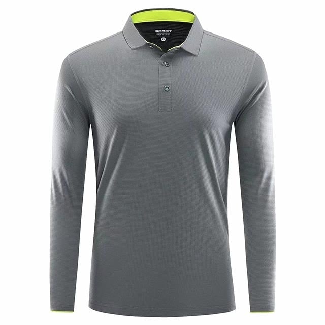 Reginald Golf HighPerformance LS Shirt (Gray)