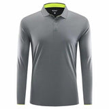 Reginald Golf HighPerformance LS Shirt (Gray)