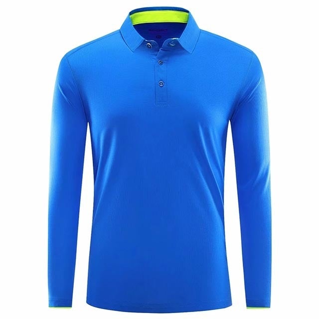 Reginald Golf HighPerformance LS Shirt (Blue)