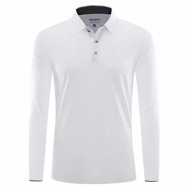Reginald Golf HighPerformance LS Shirt (White)