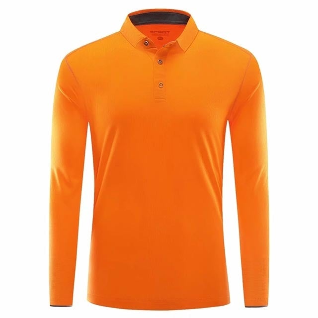Reginald Golf HighPerformance LS Shirt (Orange)