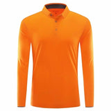 Reginald Golf HighPerformance LS Shirt (Orange)