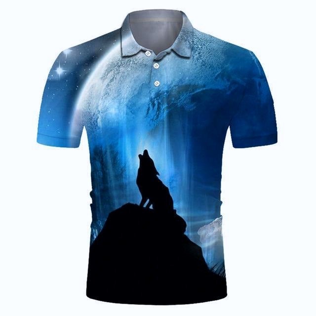 Reginald Golf Cooltech Digital Art Loud Shirt (Full