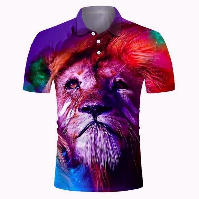 Reginald Golf Cooltech Digital Art Loud Shirt (King
