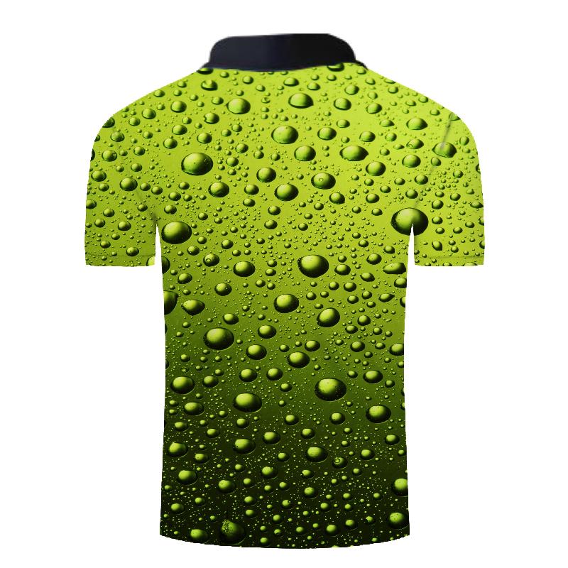 Reginald Golf Cooltech Loud Drink Up Shirt (Green