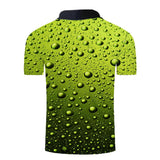 Reginald Golf Cooltech Loud Drink Up Shirt (Green