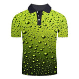 Reginald Golf Cooltech Loud Drink Up Shirt (Green