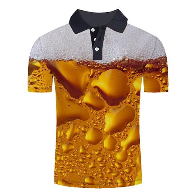 Reginald Golf Cooltech Loud Drink Up Shirt (Beer