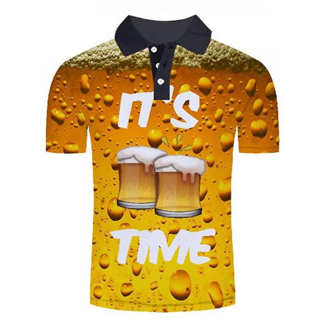 Reginald Golf Cooltech Loud Drink Up Shirt (Happy