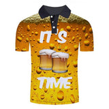 Reginald Golf Cooltech Loud Drink Up Shirt (Happy