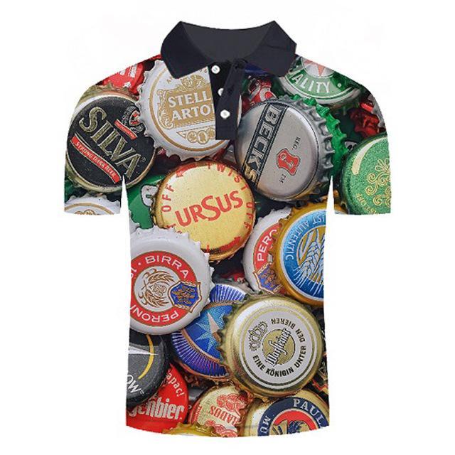 Reginald Golf Cooltech Loud Drink Up Shirt (Bottle