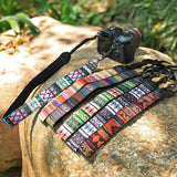 Tribal Print Camera Strap