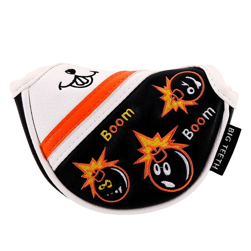 Reginald Golf BOOM HalfMallet Putter Clubhead Cover