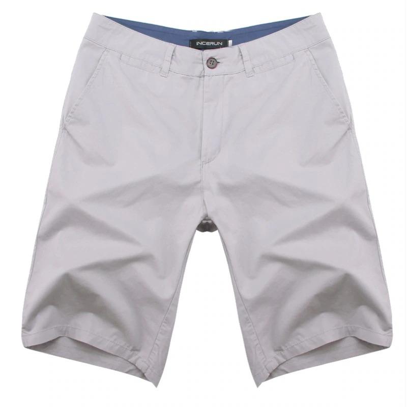 Light Grey Chino Shorts