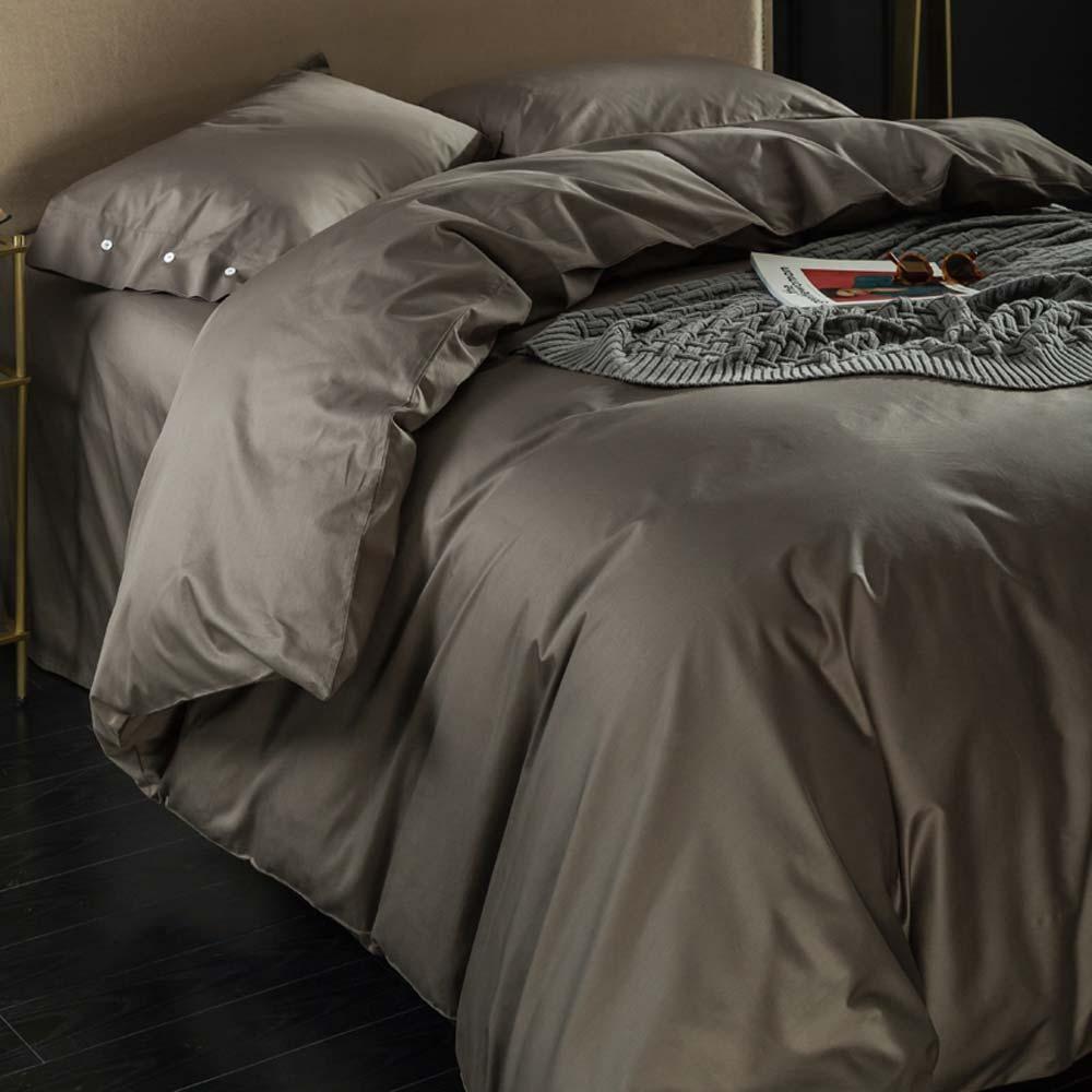 Bronze Egyptian Cotton Lux Bed Set