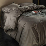 Bronze Egyptian Cotton Lux Bed Set